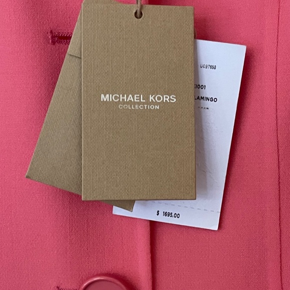 Michael Kors Size 12 Rich Pink Tailored Jacket - Picture 3 of 8